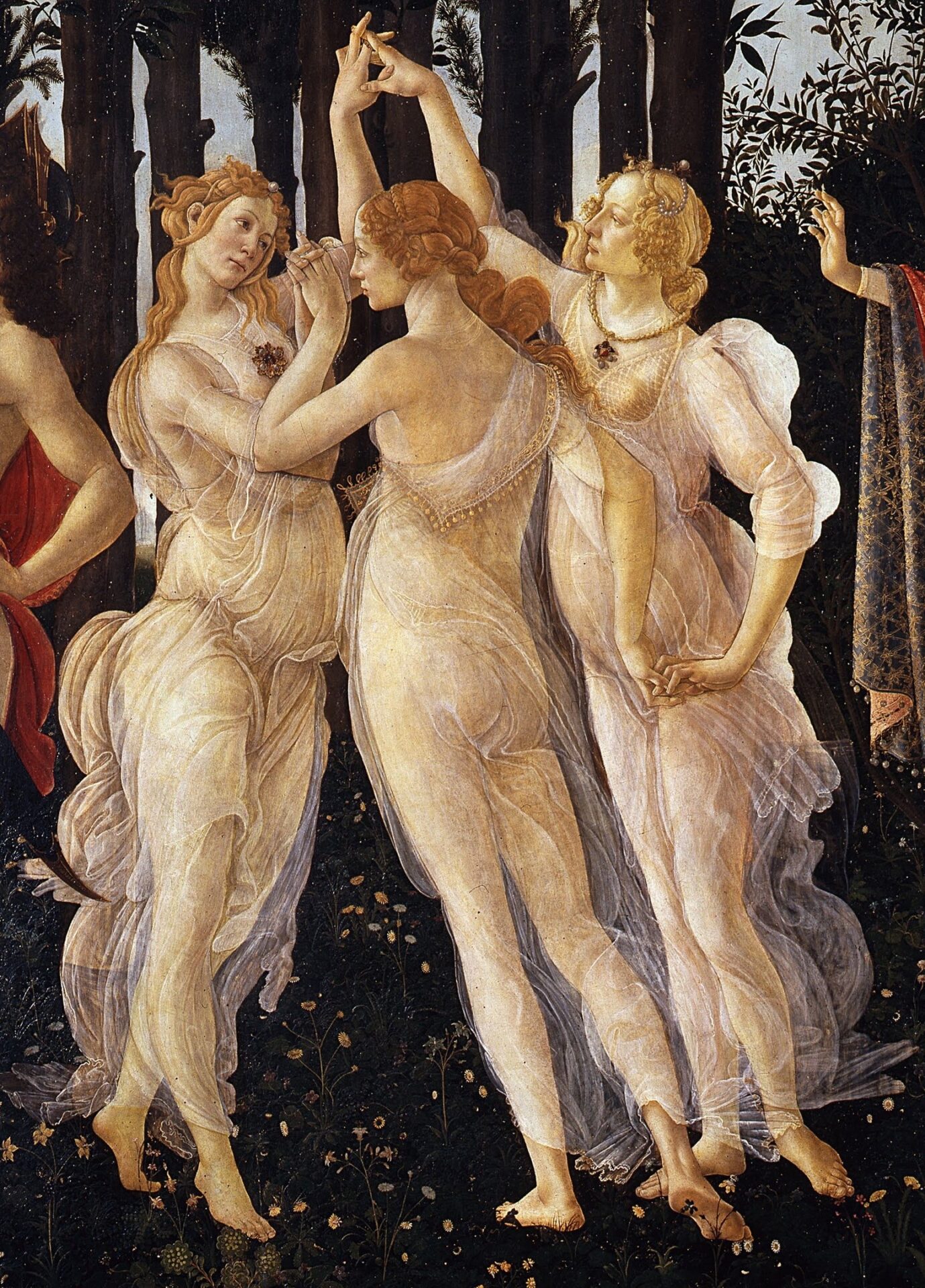 1551px-Sandro Botticelli - Three Graces in Primavera.